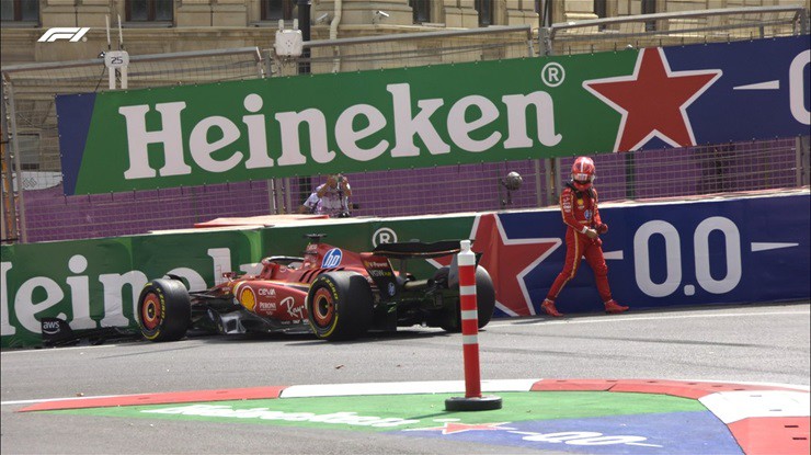 Đua xe F1, đua thử Azerbaijan GP: Ferrari buồn vui lẫn lộn, Red  Bull khởi sắc - 1