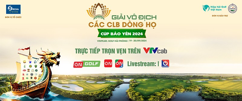 VTVcab trực tiếp 2 ngày thi đấu giải Golf vô địch các CLB dòng họ 2024 - 1