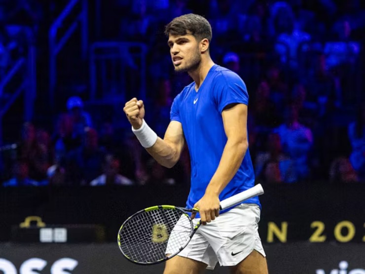 Alcaraz thua trận ra mắt Laver Cup, dồn sức thư hùng với Shelton - 1