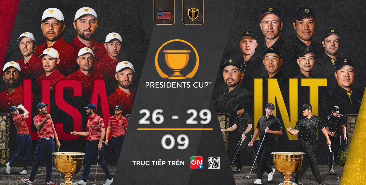 Presidents Cup 2024: Đỉnh cao Golf thế giới trên ON Plus - 1