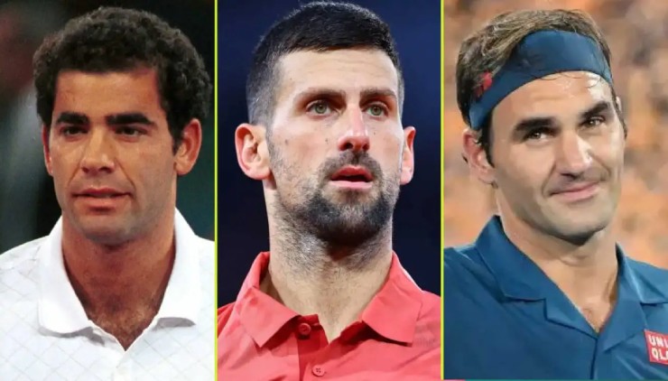 Djokovic áp đảo nhóm "Big 3", vẫn xếp sau tay vợt huyền thoại này - 1