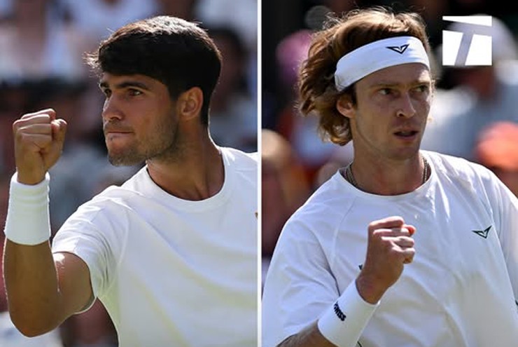 Dự đoán tennis Wimbledon ngày 7: Hấp dẫn đối đầu Alcaraz - Rublev - 1