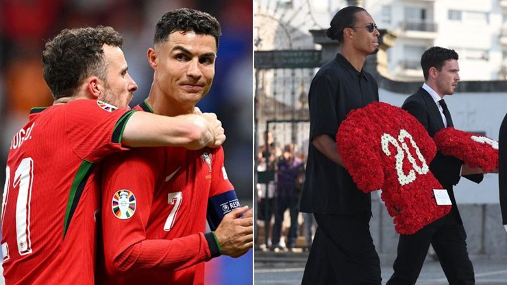 Ronaldo bị chỉ trích vì vắng mặt ở tang lễ Jota, chị gái đáp trả gay gắt - 1