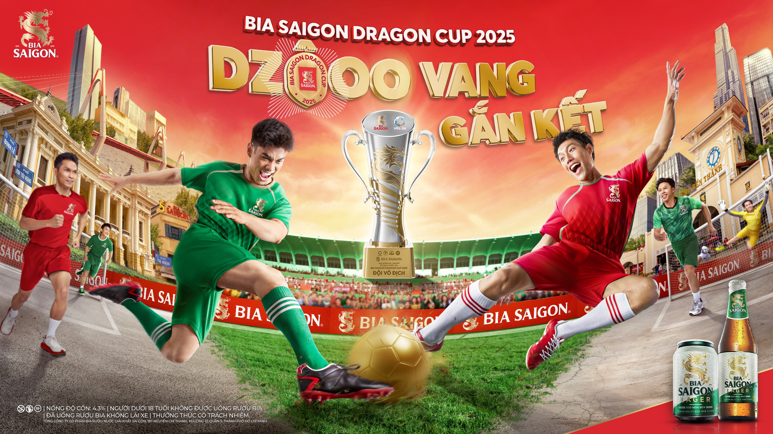 Bia Saigon Dragon Cup 2025 gắn kết niềm tự hào bóng đá từ mọi miền đất nước - 1