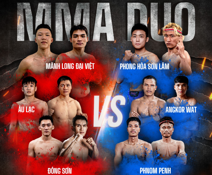 MMA Việt cực nóng trận 2 đấu 2: Võ sĩ Trung Quốc khiêu chiến Thế Anh - Thành Thoan - 1