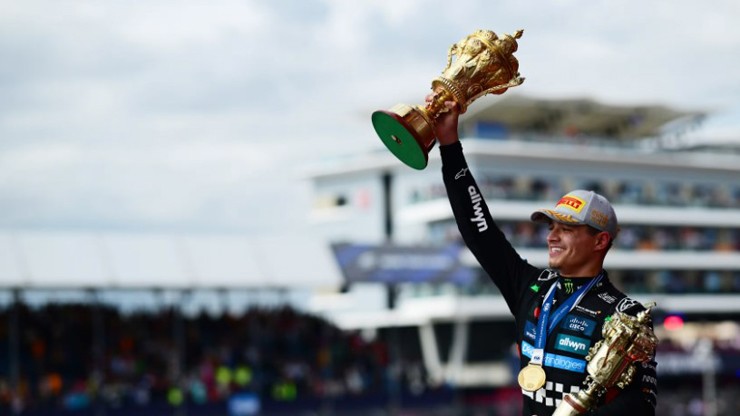 Đua xe F1, British GP: "Hulk" chấm dứt kỷ lục đáng buồn, số 13 may mắn của Norris - 1