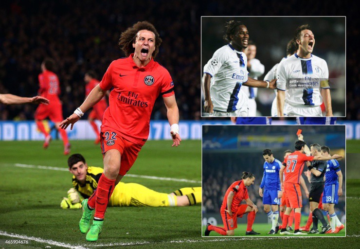 Hấp dẫn đối đầu Chelsea - PSG: Cú đúp Drogba, thẻ đỏ Ibrahimovic & bản lĩnh "10 đấu 11" - 2