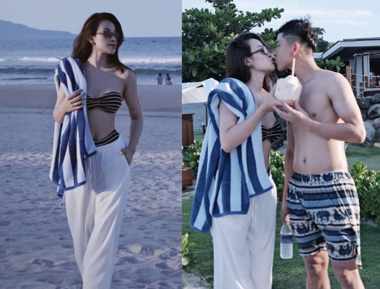 Đoàn Văn Hậu - Hải My "lộ hết chiến thuật", vợ Văn Đức và bạn gái Văn Thanh quá gợi cảm - 2