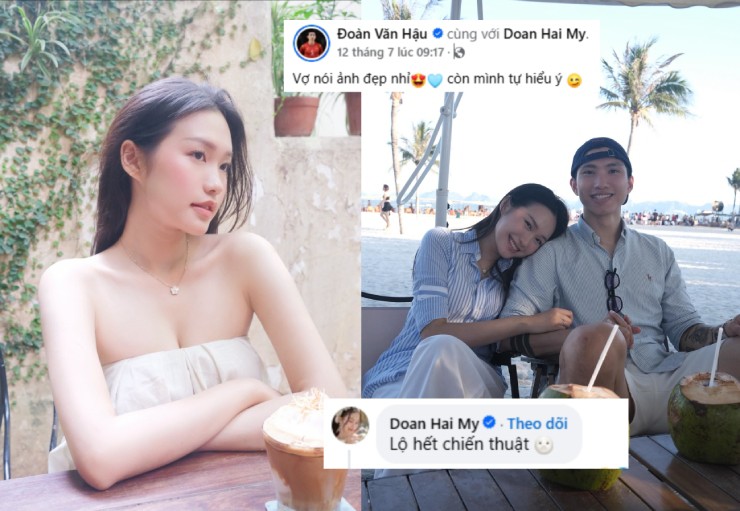 Đoàn Văn Hậu - Hải My "lộ hết chiến thuật", vợ Văn Đức và bạn gái Văn Thanh quá gợi cảm - 1