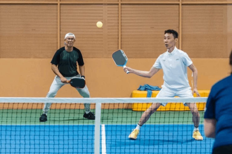 Lee Chong Wei hứng thú chơi pickleball, thừa nhận "khó" trở thành siêu sao - 1