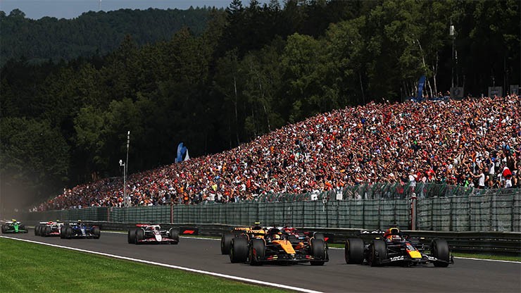 Đua xe F1, Belgian GP: Norris đoạt pole sau màn so tài tốc độ tại Spa - 1
