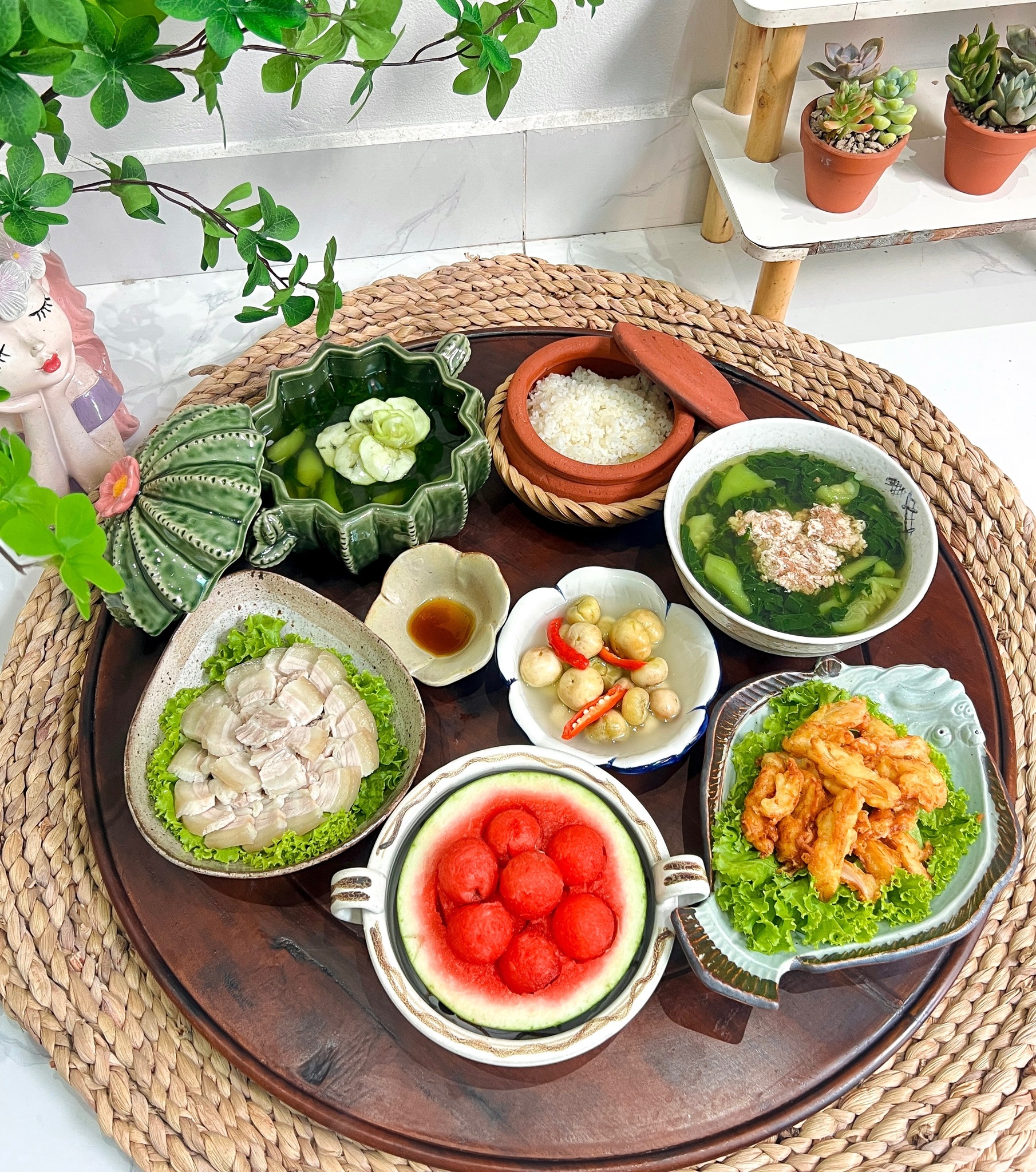 Thực đơn cơm nhà siêu hấp dẫn, ai nhìn thấy cũng ngưỡng mộ - 18
