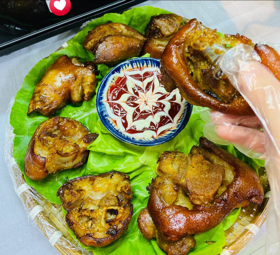 Chân giò nướng ngũ vị thành món ngon tốn cơm, món nhậu tốn mồi - 6