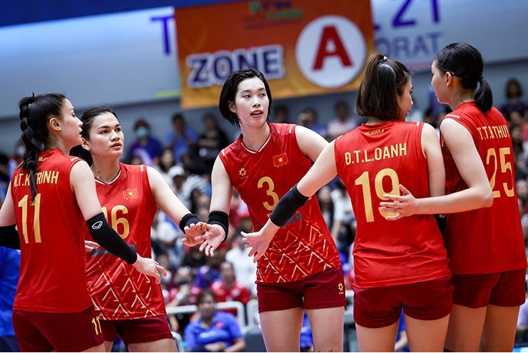 Kết quả bóng chuyền ĐT nữ Việt Nam - Philippines: Nghẹt thở set 2, khởi đầu suôn sẻ (SEA V-League) - 1