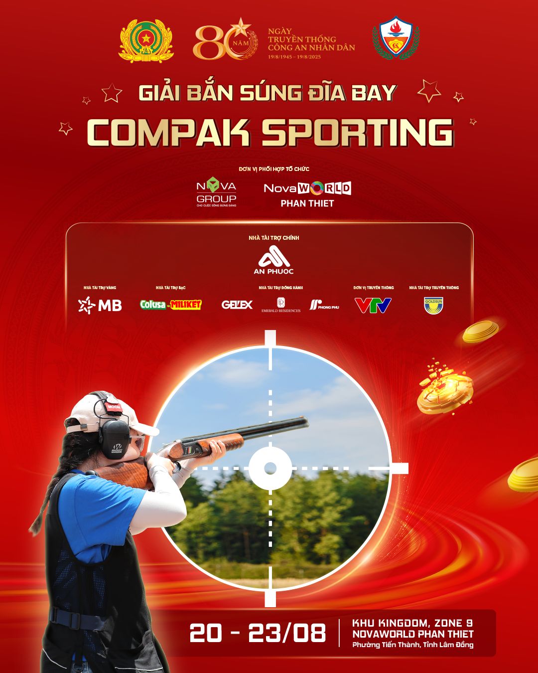Giải Bắn súng đĩa bay Compak Sporting 2025 sẽ chính thức khởi tranh tại NovaWorld Phan Thiet - 1