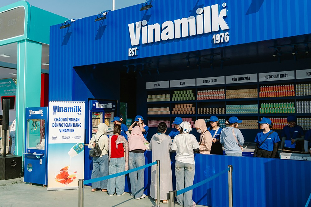 Check-in cực chất, Vinamilk tiếp năng lượng tươi vui cho các lễ hội âm nhạc cuối tuần - 1