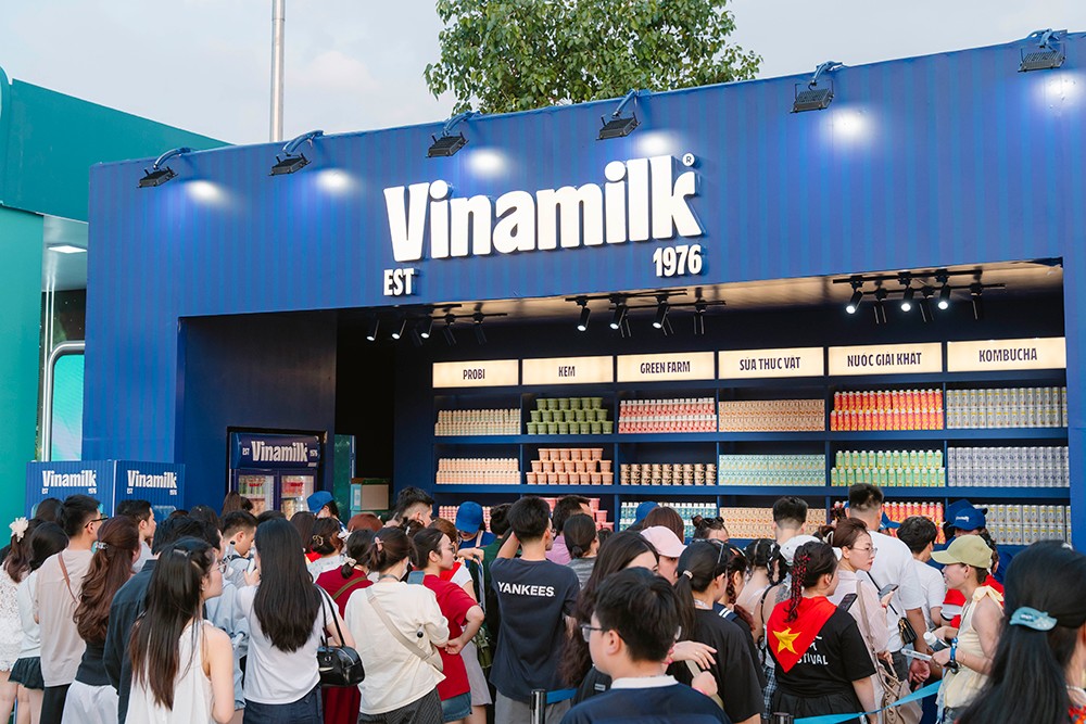 Check-in cực chất, Vinamilk tiếp năng lượng tươi vui cho các lễ hội âm nhạc cuối tuần - 3