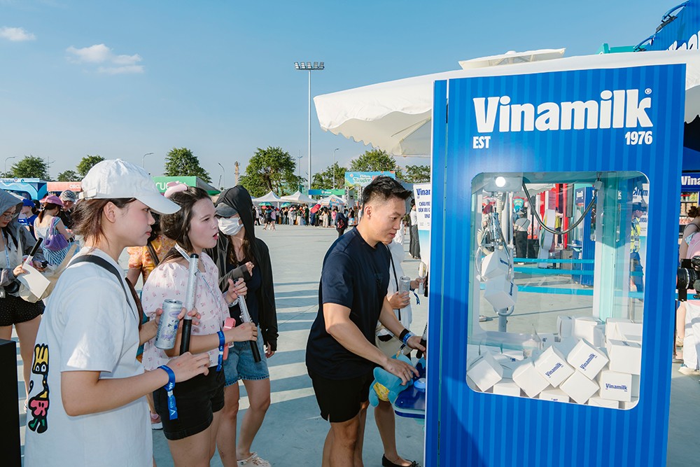 Check-in cực chất, Vinamilk tiếp năng lượng tươi vui cho các lễ hội âm nhạc cuối tuần - 9