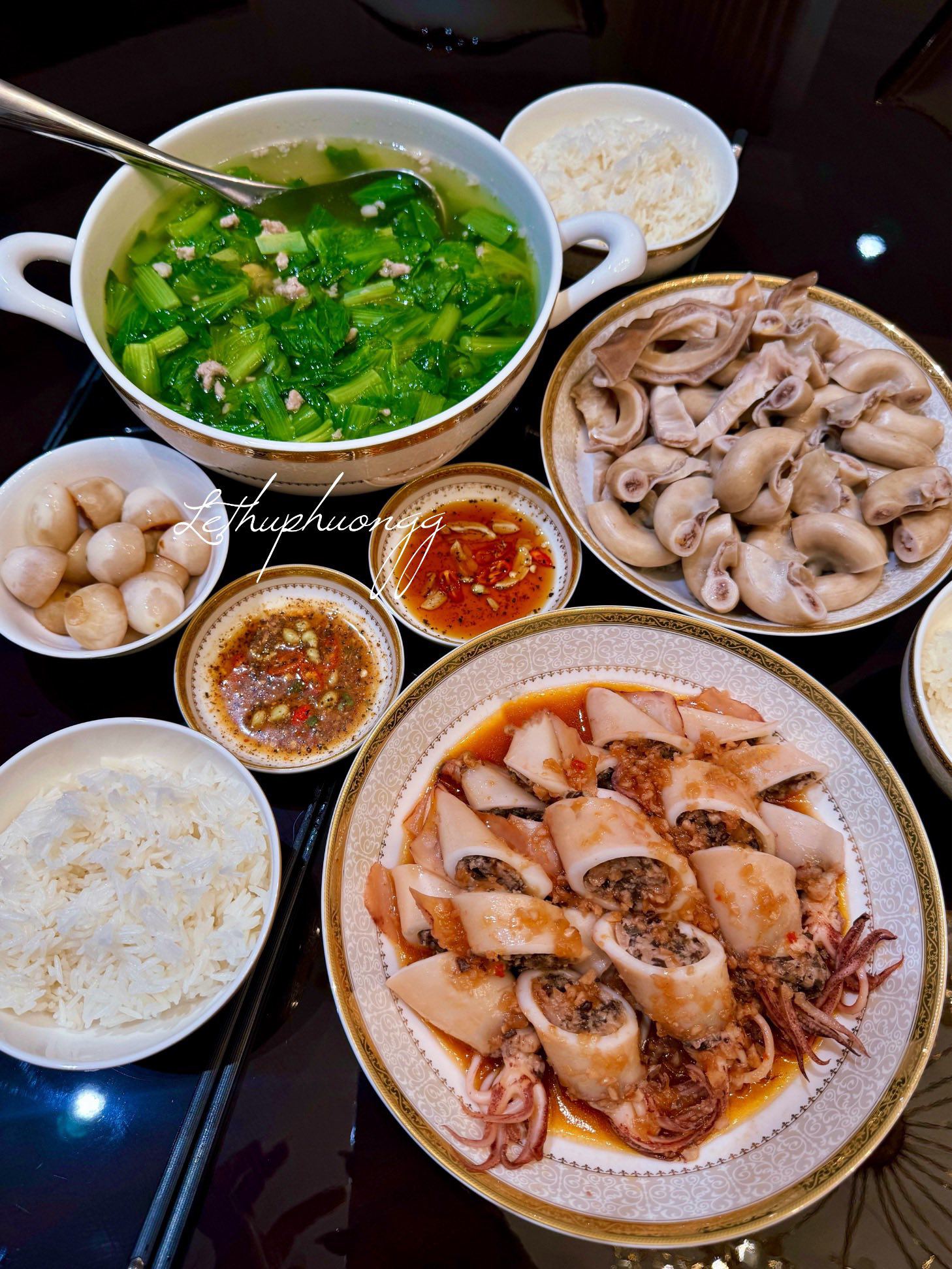 Thực đơn cơm nhà ngon hơn nhà hàng của mẹ đảm Hà thành - 1