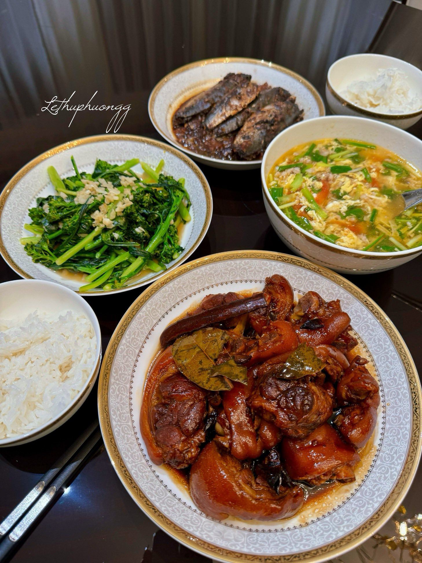 Thực đơn cơm nhà ngon hơn nhà hàng của mẹ đảm Hà thành - 6