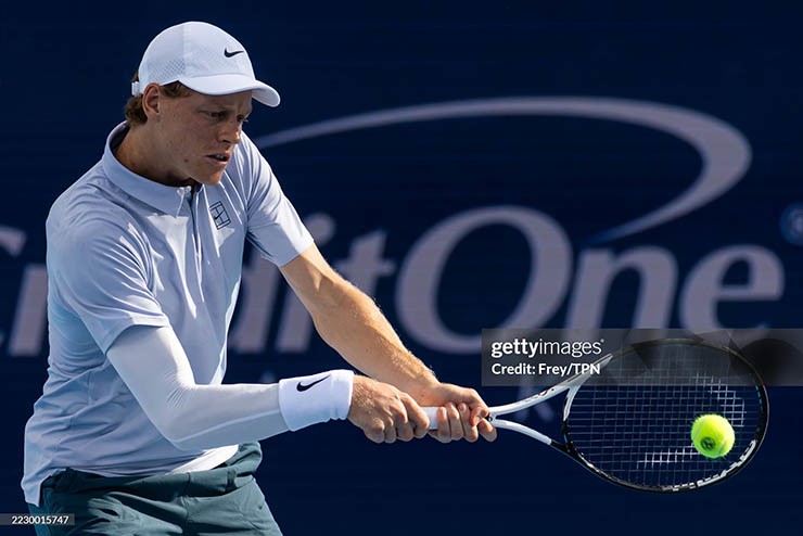 Video tennis Sinner - Auger-Aliassime: Kinh hoàng set 1, đoạt vé bán kết (Cincinnati Open) - 1