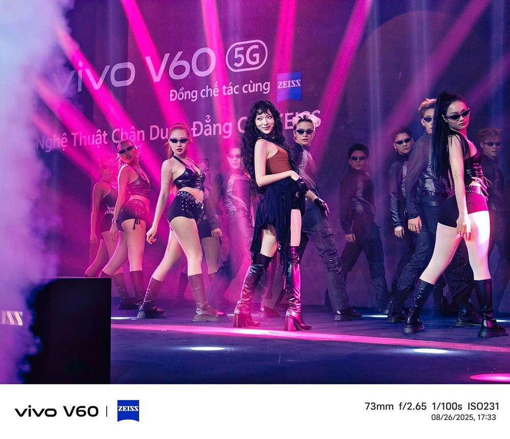 vivo V60 5G ra mắt ấn tượng và câu chuyện kết nối công nghệ với âm nhạc, thời trang - 5