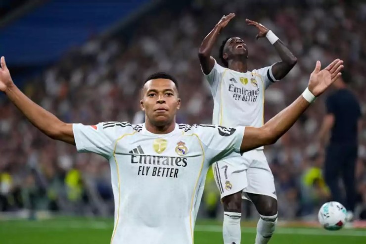 Vinicius ngày càng sa sút, sớm đầu hàng Mbappe trong cuộc đua giành số 1 ở Real - 2