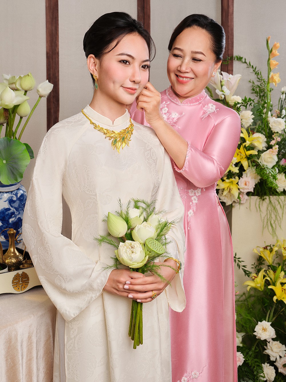 Ra mắt Bộ sưu tập Trang sức cưới Lá Ngọc Cành Vàng: “Để thương yêu, để nâng niu.” - 1