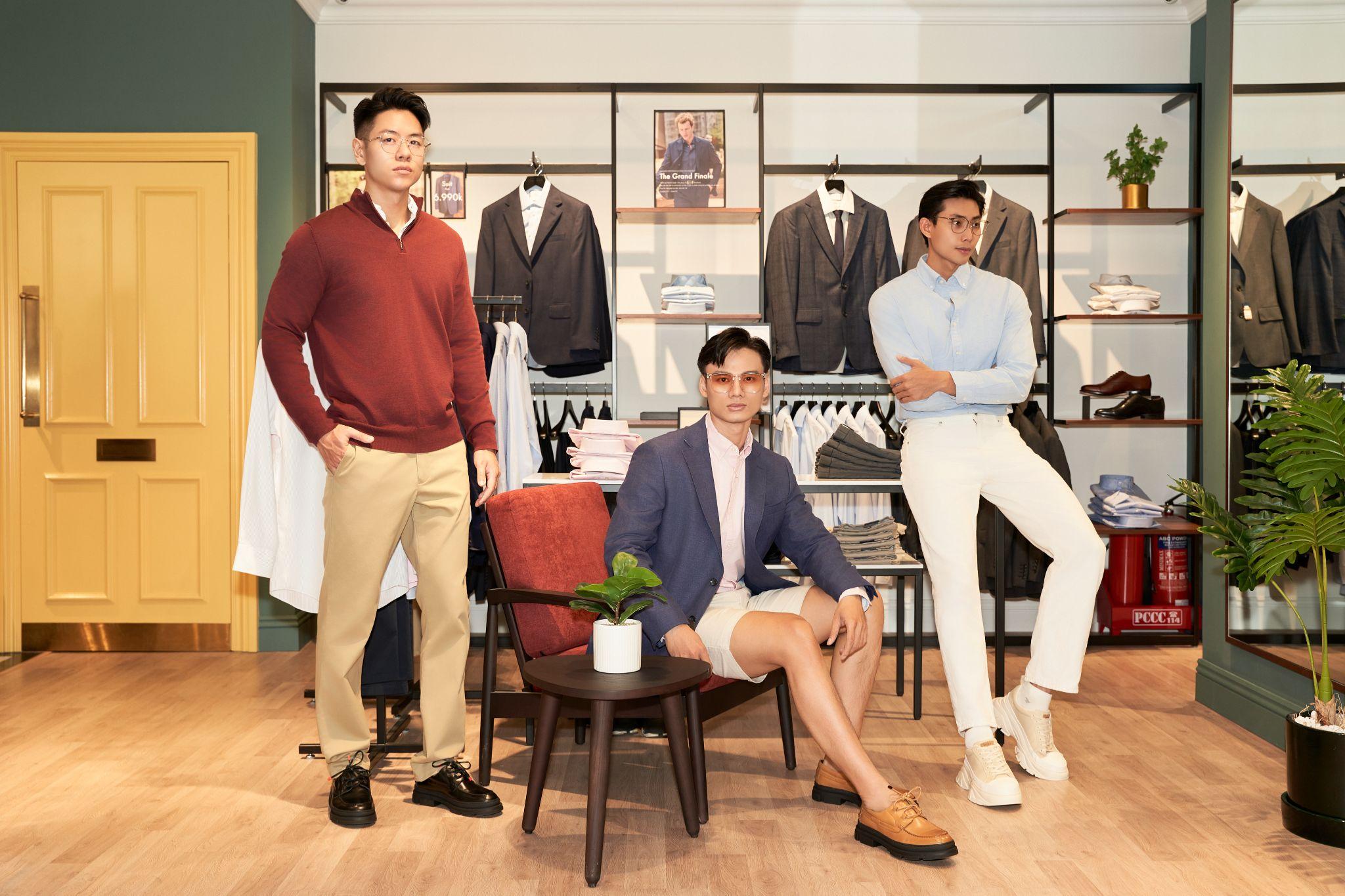 Siêu mẫu Hữu Long, Minh Khắc và Michael Trương lịch lãm trong thiết kế chuẩn anh quốc của Charles Tyrwhitt - 6