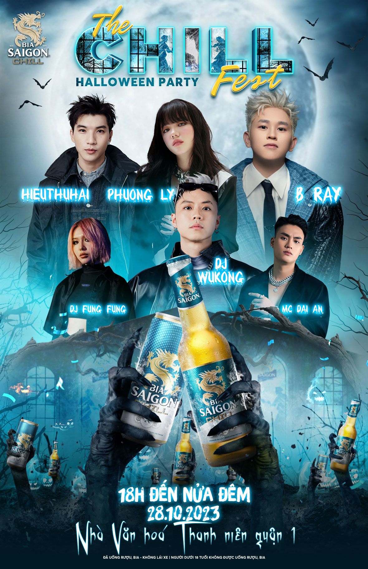 Nghe trăng kể chuyện The Chill Fest Halloween giữa lòng thành phố - 1