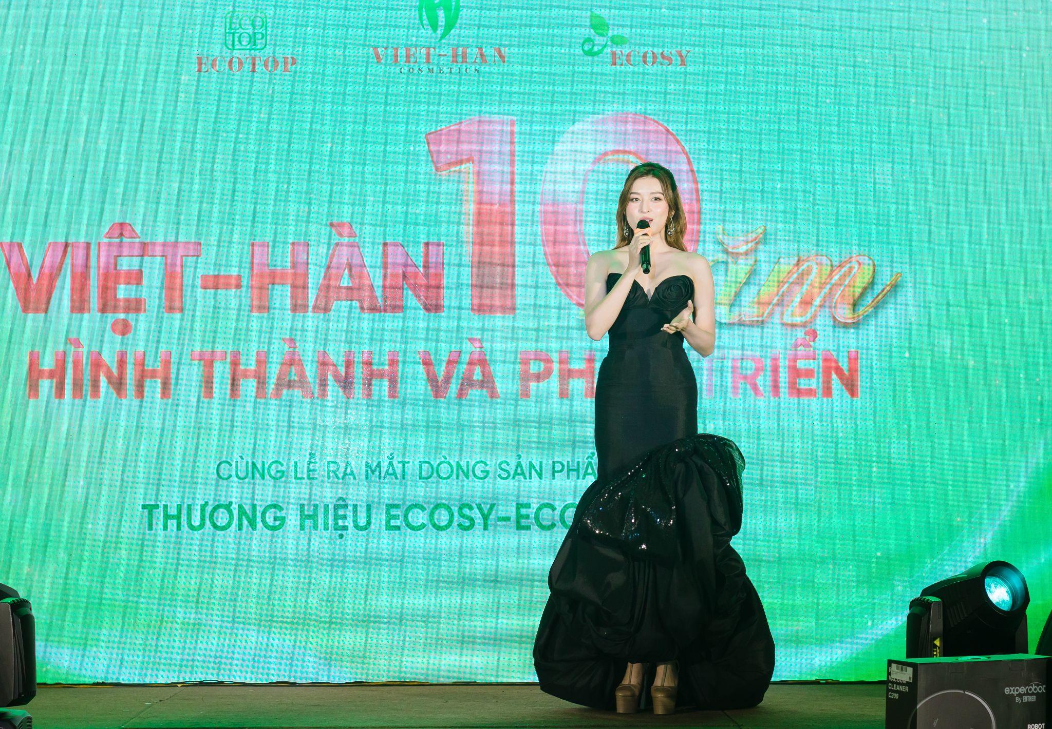 Á hậu Huyền My xinh đẹp tại lễ ra mắt dòng sản phẩm mới thương hiệu Ecosy-Ecotop 2023 - 1