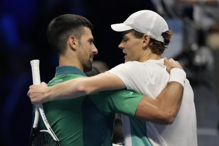 Sinner tự hào thắng số 1 thế giới, Djokovic thua "tâm phục khẩu phục" - 1