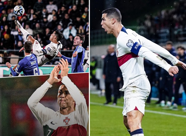 Ronaldo leads the race for top scorer in EURO qualifying, 38 years old still hunting record - 1