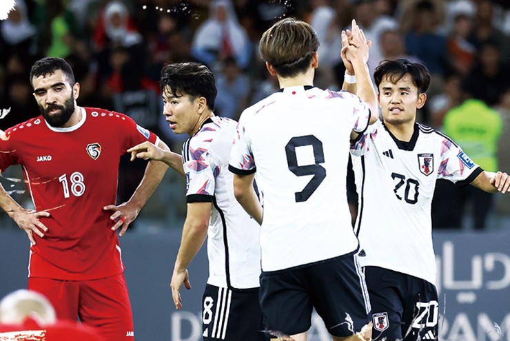 Kết quả bóng đá Syria - Nhật Bản: Siêu phẩm Kubo, đẳng cấp số 1 châu Á (Vòng loại World Cup) - 1