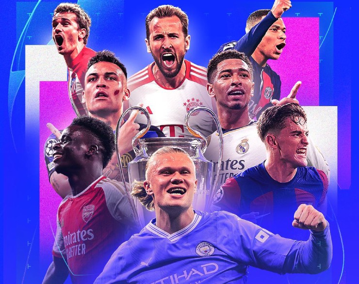 Bốc thăm vòng 1/8 Cúp C1: Chờ "chung kết sớm", Haaland dễ đại chiến Mbappe - 1