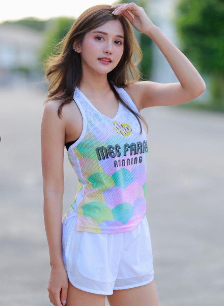 Người đẹp chạy bộ Thái Lan diện bikini xanh da trời làm xôn xao mạng xã hội 2023 - 5