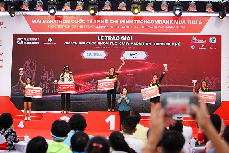 Các nữ runner Việt Nam vượt trội trong giải Marathon quốc tế Thành Phố Hồ Chí Minh Techcombank mùa thứ 6 - 3