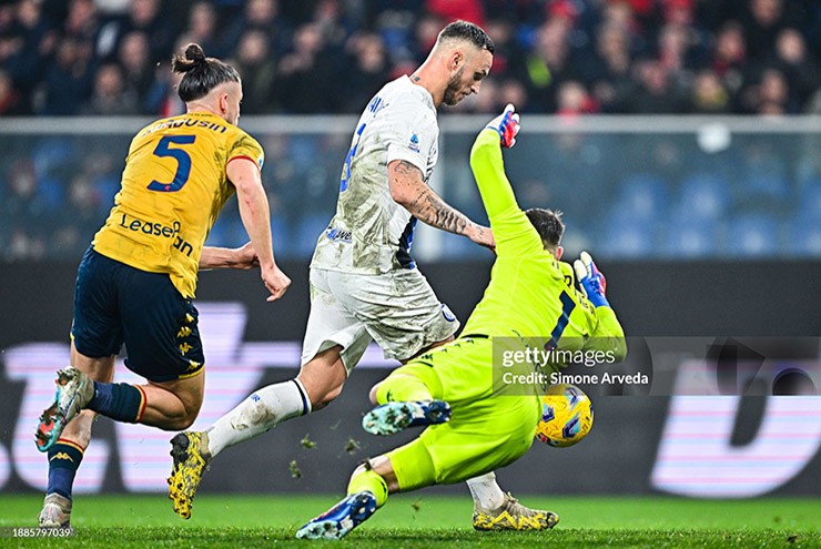 Kết quả bóng đá Genoa - Inter Milan: Đòn đau phút 45+7, bỏ lỡ cơ hội vàng (Serie A) - 1