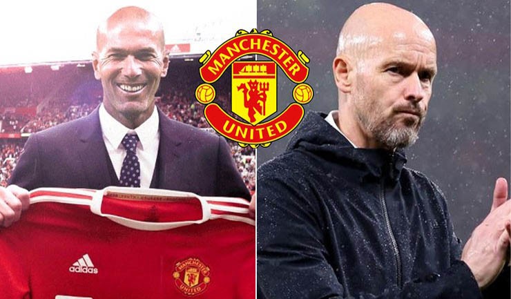 HLV Zidane bí mật đàm phán với lãnh đạo MU, nguy cơ Ten Hag mất ghế tăng cao - 1