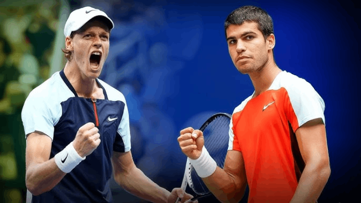 Sinner vượt Alcaraz - Djokovic 2024: Từ đỉnh cao Grand Slam tới số 1 thế giới - 1