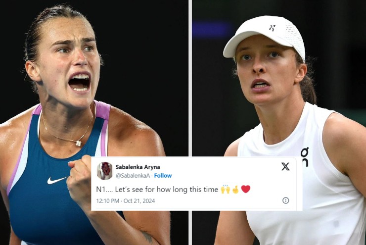 Nóng nhất thể thao tối 21/10: Sabalenka phấn khích vì soán ngôi số 1 của Swiatek - 1