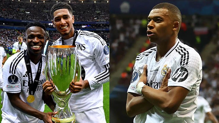 Mbappe - Vinicius ngầm tranh chấp vị trí ở Real, “ông trùm” Perez ra phán quyết - 2