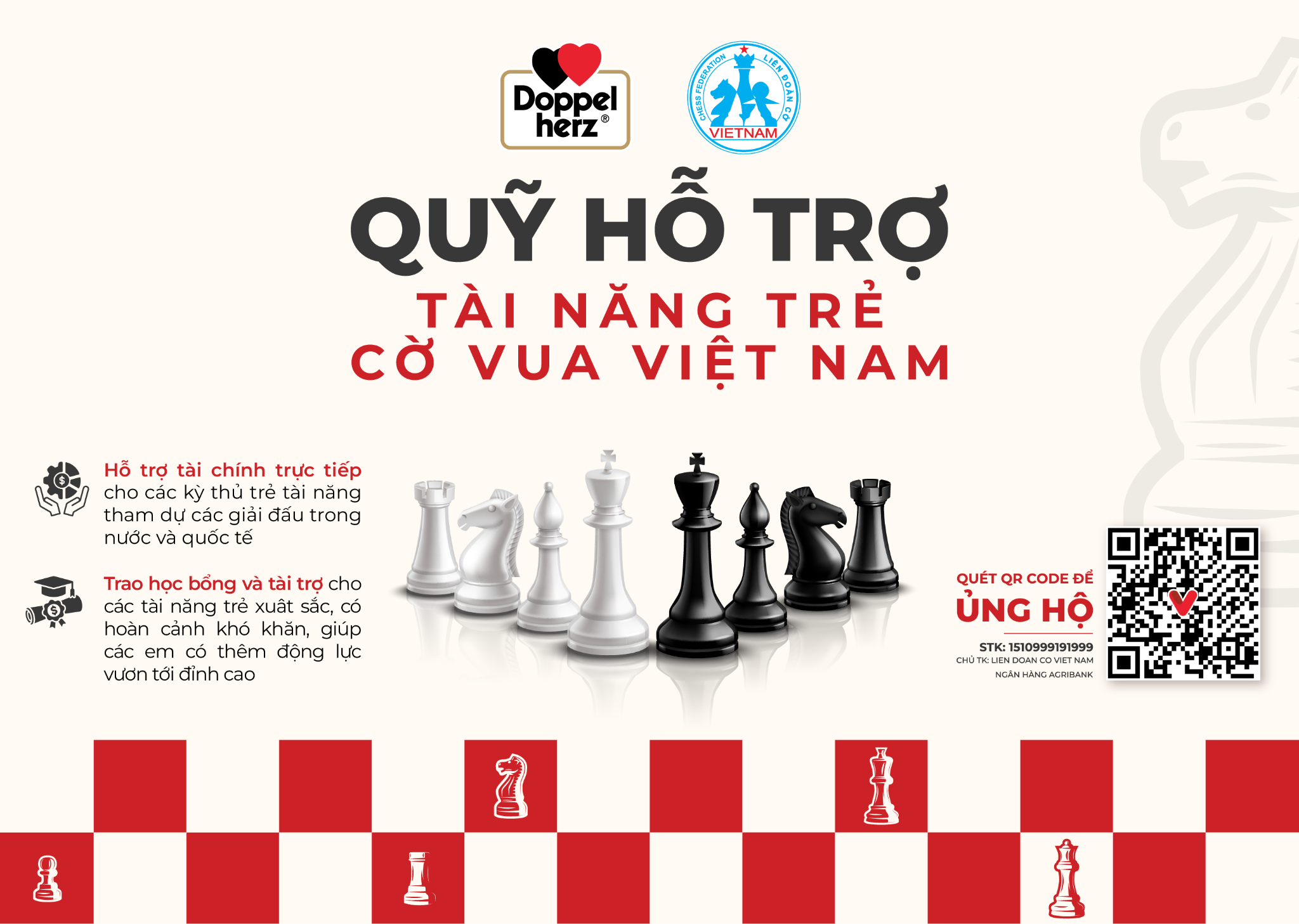 Quỹ hỗ trợ tài năng trẻ cờ vua Việt Nam chính thức ra mắt, chắp cánh ước mơ cho thế hệ kỳ thủ tương lai - 1