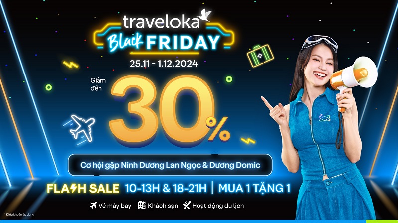 Ninh Dương Lan Ngọc chia sẻ bí quyết “săn deal” du lịch khủng với Traveloka Black Friday - 1