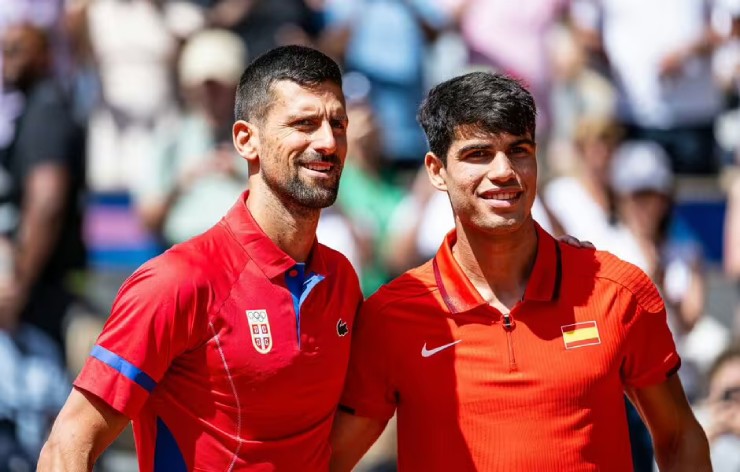 Alcaraz phập phù "lúc hay lúc dở" 2024, Djokovic có phần trách nhiệm - 1