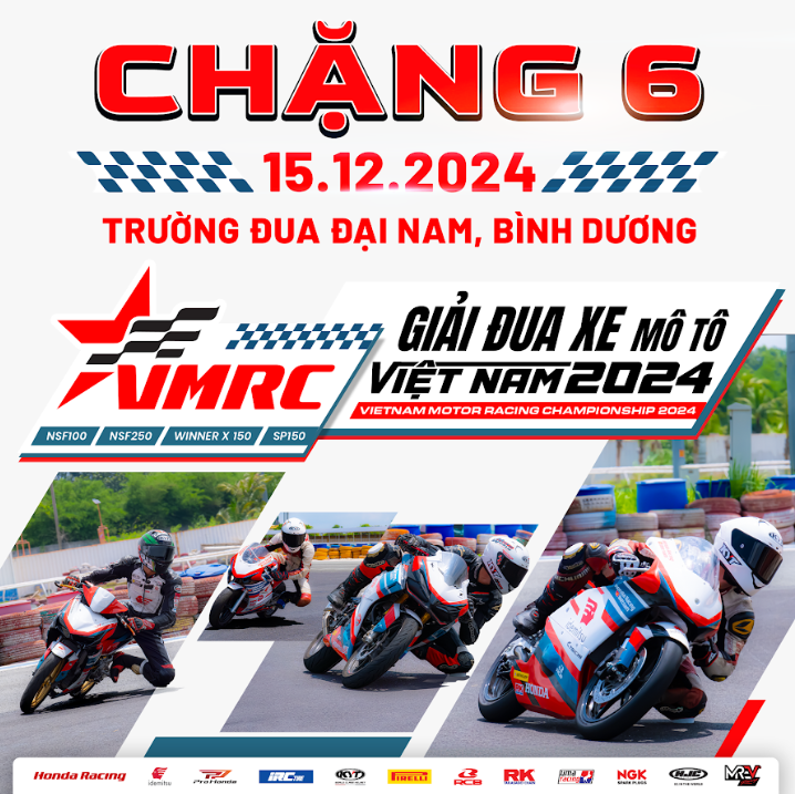 Giải đua xe mô tô trong nước (VMRC) chặng cuối: Nảy lửa đường đua – thăng hoa trải nghiệm! - 1