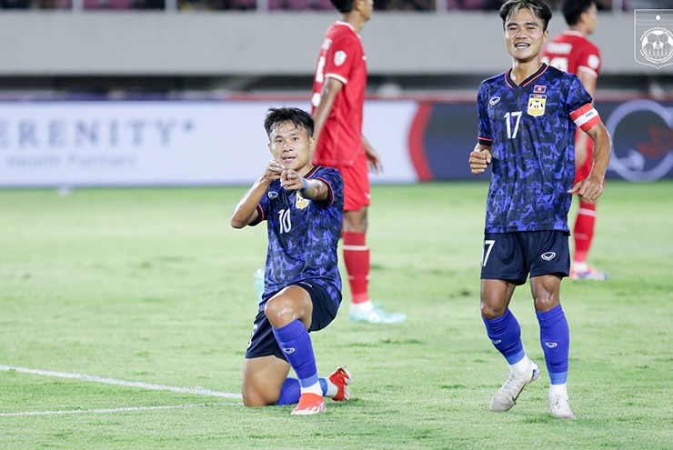 Kịch tính AFF Cup: ĐT Lào gây chấn động, khiến Indonesia lộ nguyên hình - 1