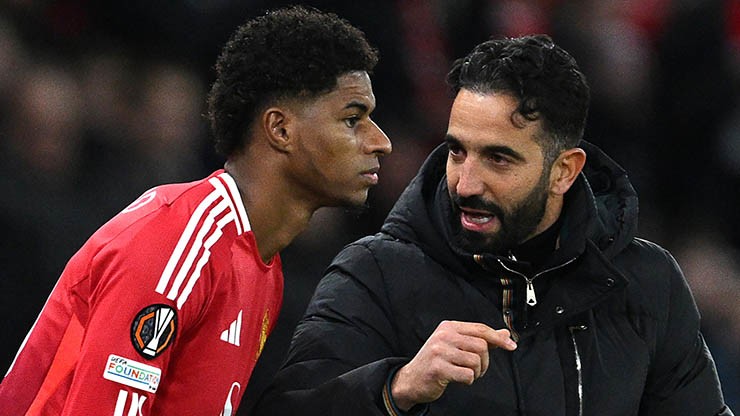 Rashford không tập luyện sau derby Manchester, "cỗ máy săn bàn" Gyokeres thay thế? - 1