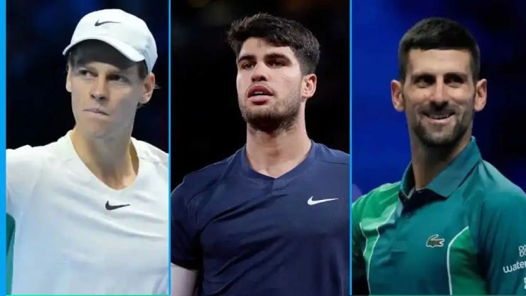 Alcaraz và Sinner sẽ so vợt với ai năm 2025, Djokovic có "cả đêm thi đấu"? - 1