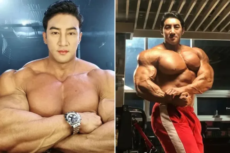 "Quái vật thể hình châu Á" 120kg bị tống vào tù, giờ như nhện con yếu đuối - 1